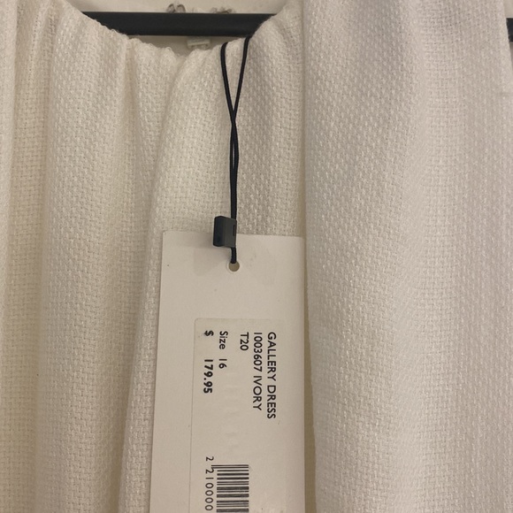 HOST PICK 🤩 Sheike Ivory dress size 16 side cut out detail NWT - Picture 6 of 9